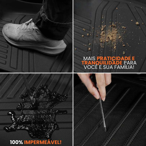 Encaixe perfeito impermeável e material resistente