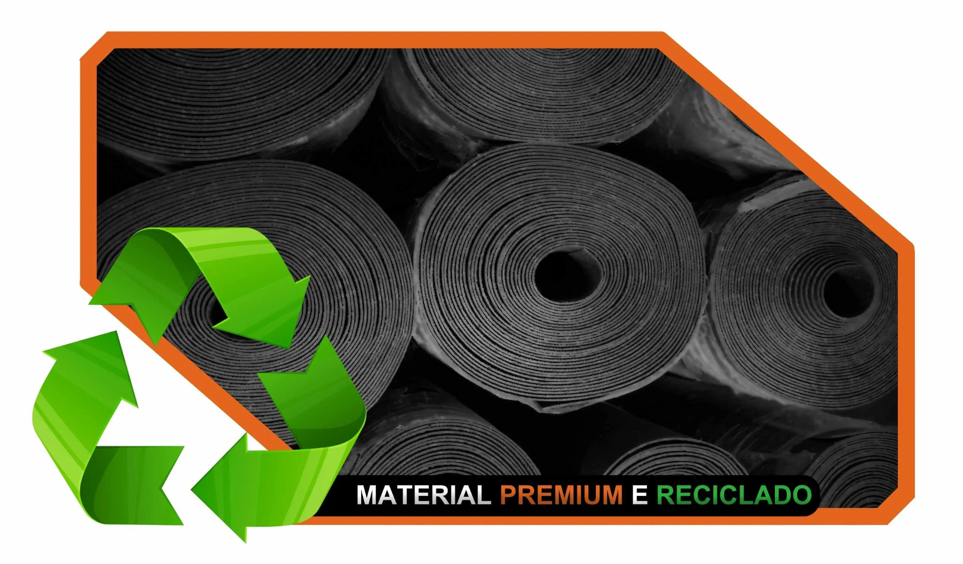 Material reciclado premium